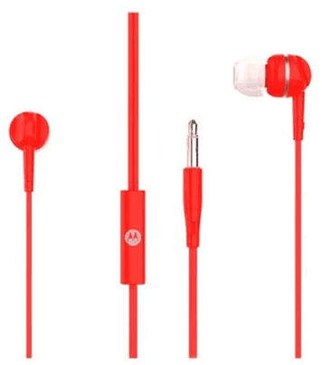 Motorola Earbuds 105 - Rojo (79MOTE105R)