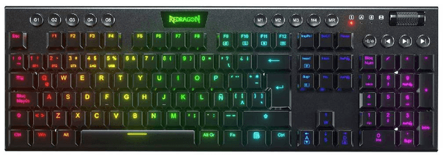 Redragon Horus RGB - Black (Red Switch) (K619-RGB-SP)