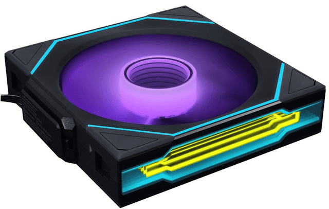 Lian Li UNI Fan SL-Infinity Wireless - Black [12SLIN1W1B]