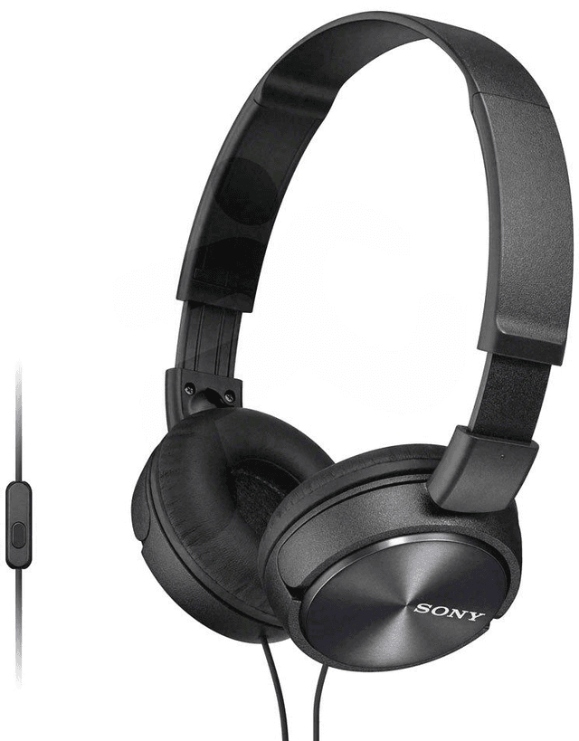 Sony MDR-ZX310AP Headphones - Black