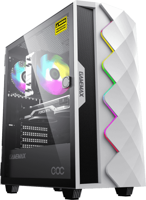 Gamemax Diamond COC - Blanco