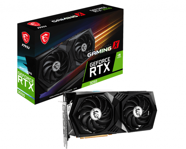 MSI GeForce RTX 3050 GAMING X 8G [RTX 3050 GAMING X 8G]