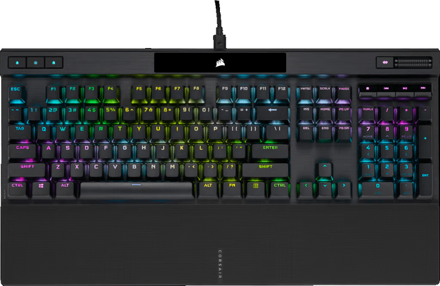Corsair K70 RGB PRO Mechanical Gaming PBT Double Shot Pro Black - OPX (CH-910941A-NA)