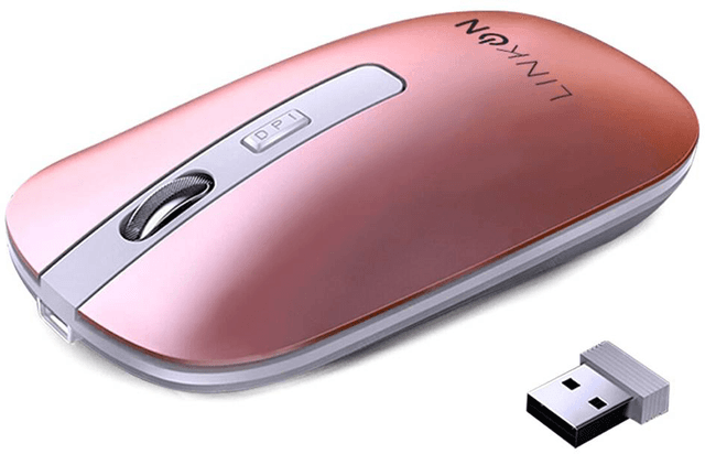 LinkON Wireless Mouse - Pink