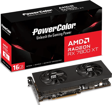 PowerColor Radeon RX 7800 XT 16GB [RX7800XT 16G-P]