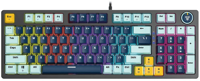 Fantech Atom96 MK890V2 Navy - Blue Switch