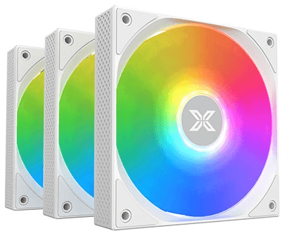 Xigmatek Starz Arctic (3 Pack) - White [EN42126]