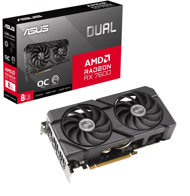 ASUS DUAL-RX7600-O8G-EVO