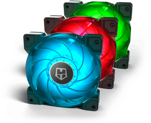 Nox H-Sync RGB Lighting Fans Pack [NXHUMMERHSYNC]
