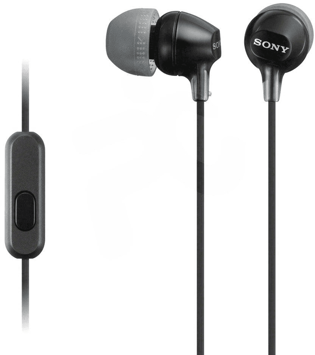 Sony MDR-EX15AP In-ear Headphones - Black