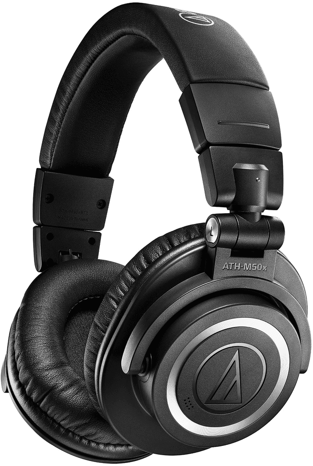 Audio-Technica Wireless Over-Ear Headphones - Negro (ATH-M50xBT2)