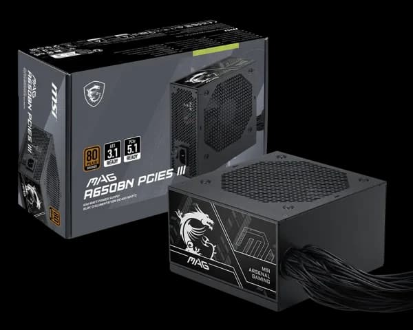 MSI MAG A650BN PCIE5 III (650 W)