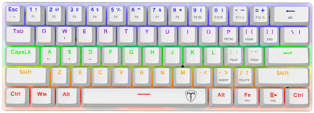 T-Dagger Arena Lite - Blanco (T-TGK321W-LIT)