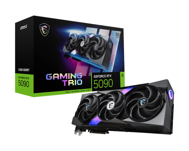 MSI GeForce RTX 5090 32G GAMING TRIO OC [G5090-32GTC]