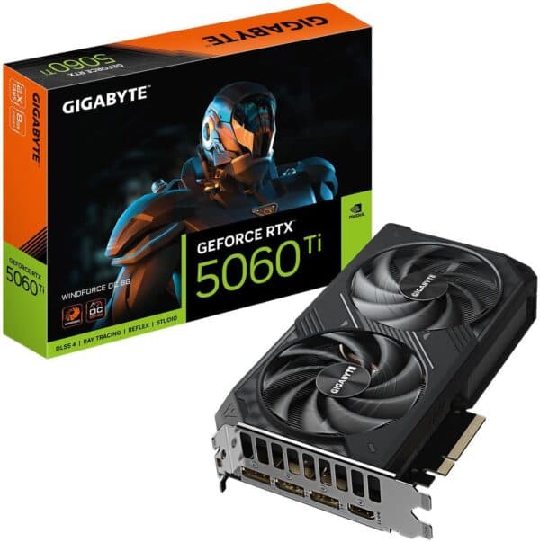 Gigabyte GeForce RTX 5060 Ti WINDFORCE OC 8G [GV-N506TWF2OC-8GD]