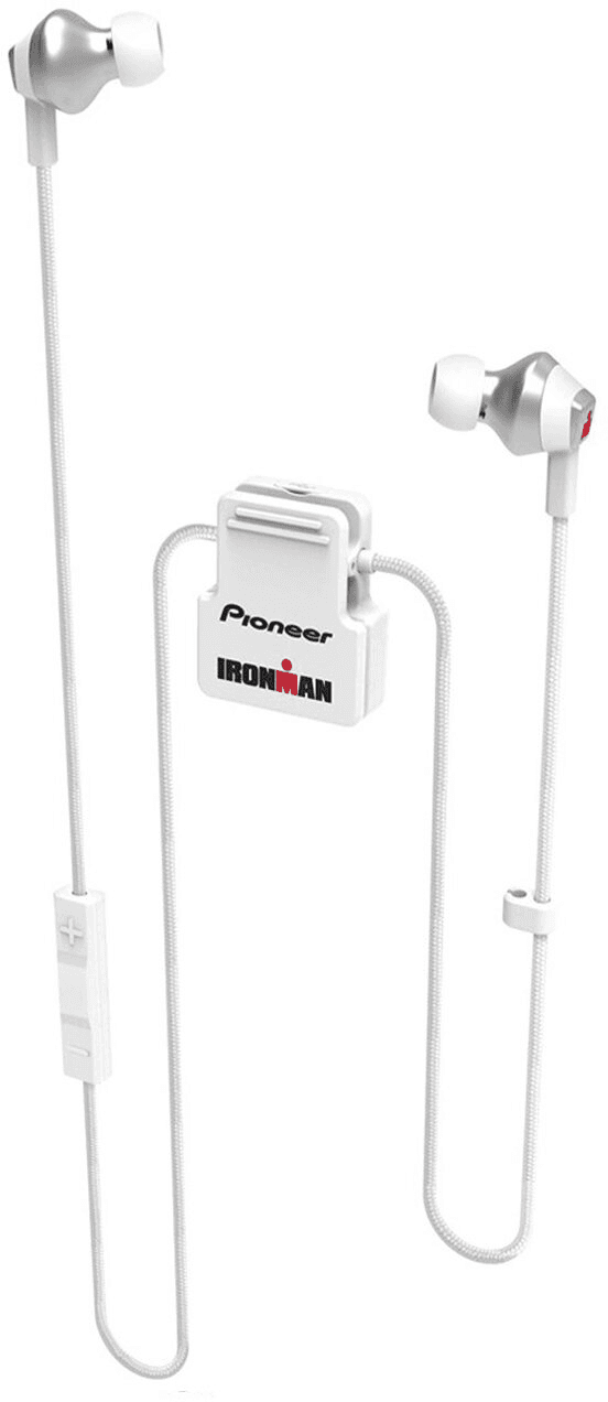 Pioneer iRONMAN SE-IM6BT Wireless Sports Earphones - Blanco (SE-IM6BT-W)