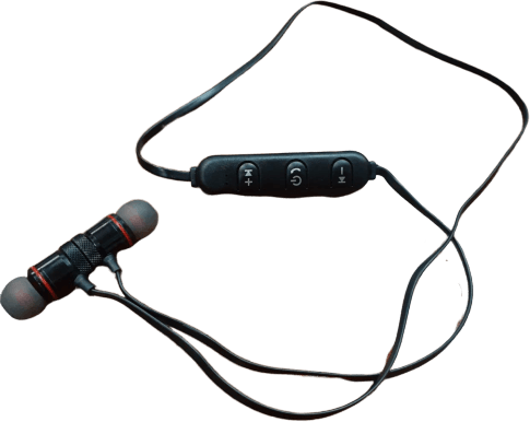 Fiddler Magnetic BT Earphones - Black (FD-079MAGNET)