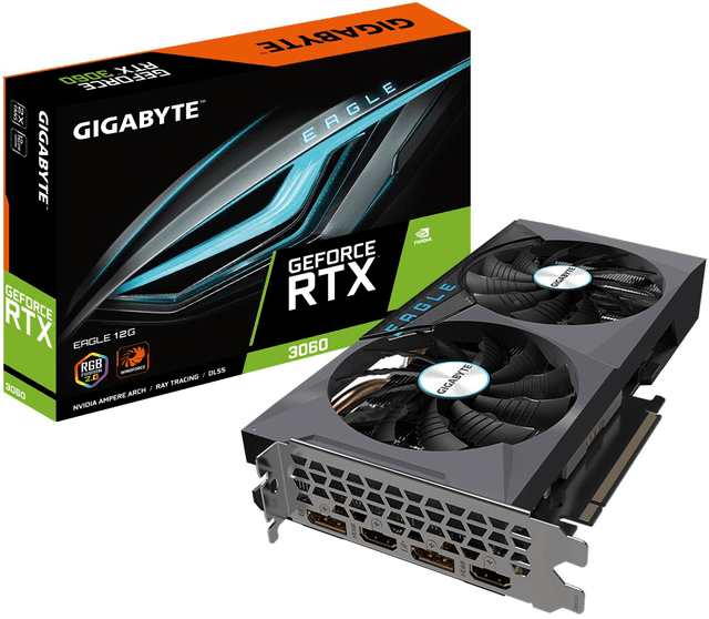Gigabyte GeForce RTX 3060 EAGLE 12G [GV-N3060EAGLE-12GD]