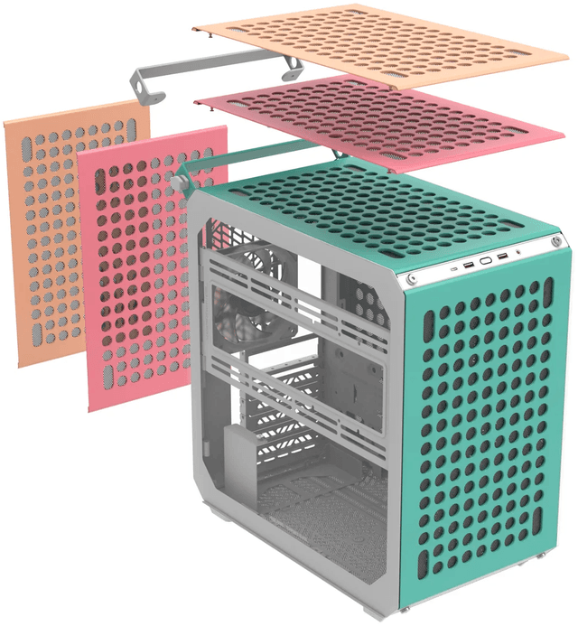 Cooler Master QUBE 500 Flatpack - Macaron Edition (Q500-DGNN-S00)