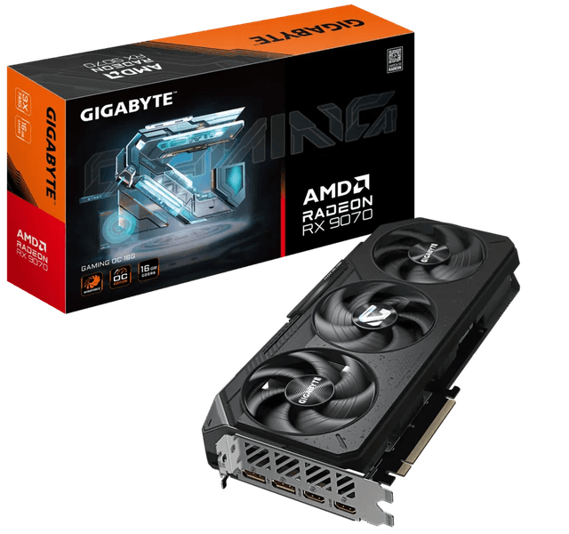 Gigabyte Radeon RX 9070 GAMING OC 16G [GV-R9070GAMING OC-16GD]