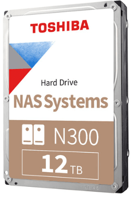 Toshiba N300 NAS 12 TB (HDWG51CXZSTA)
