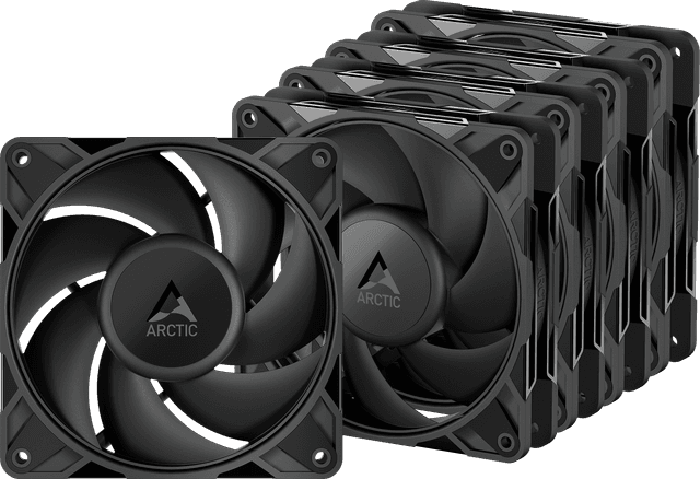 Arctic P12 Pro PST - Black 120mm (5-Pack) [ACFAN00307A]