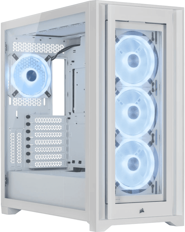 Corsair iCUE 5000X RGB QL Edition - White (CC-9011233-WW)