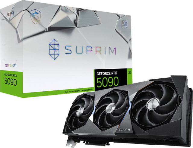 MSI GeForce RTX 5090 32G SUPRIM SOC [G5090-32SPS]