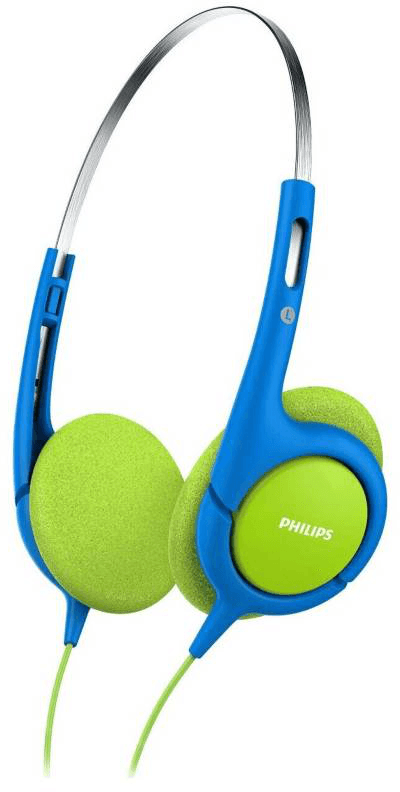 Philips Kids Headphones - Azul/Verde (SHK1030)