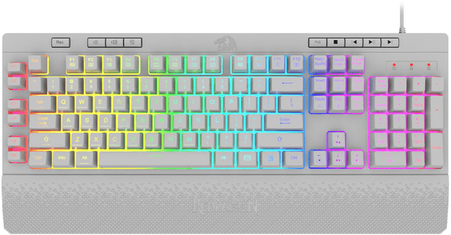 Redragon K512 Shiva - White (K512W-RGB)