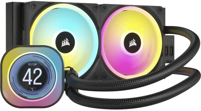 Corsair iCUE LINK H100i LCD - Black (CW-9061007-WW)