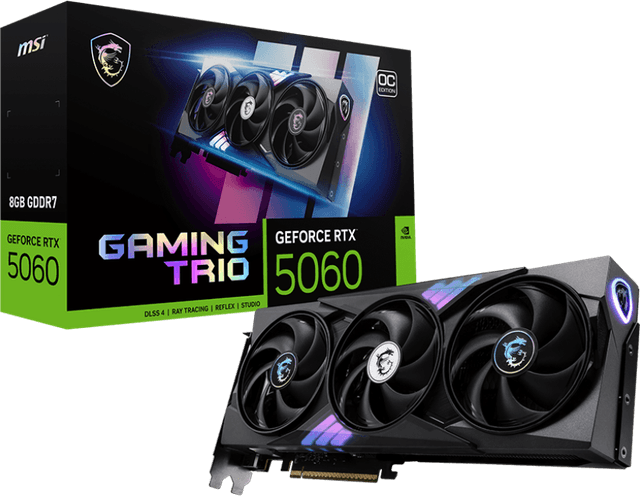 MSI GeForce RTX 5060 8G GAMING TRIO OC [G5060-8GTC]