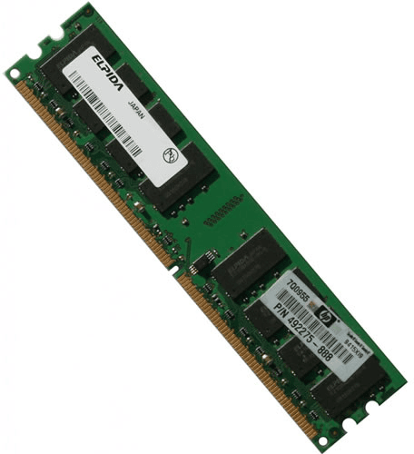 ELPIDA D3LD2G16BK (1 x 2GB | DIMM DDR3-1600)