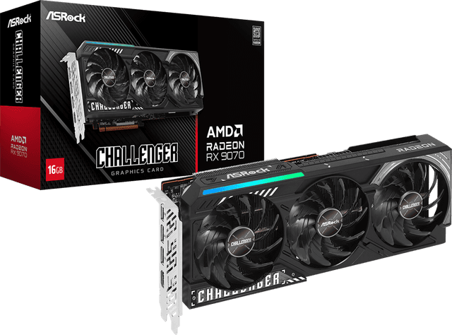 ASRock Radeon RX 9070 Challenger 16GB [RX9070 CL 16G]