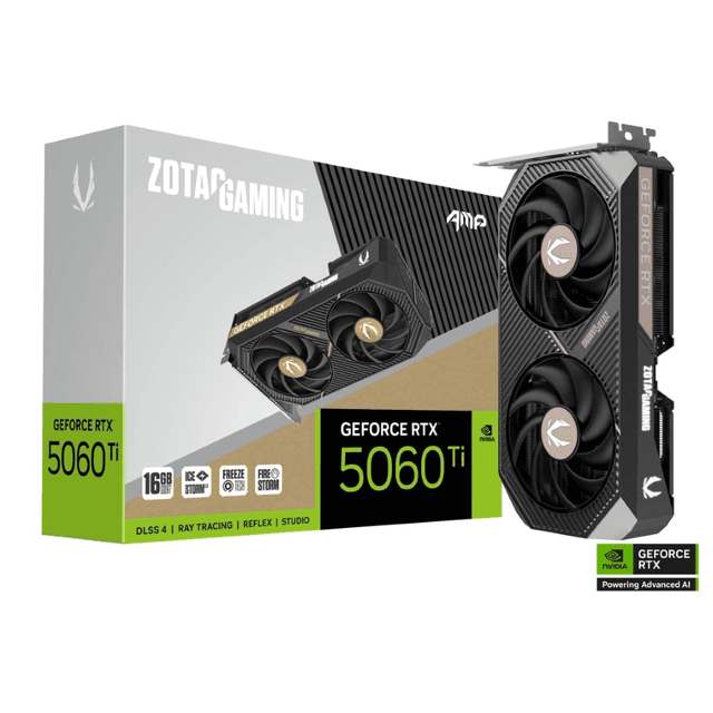 Zotac Gaming GeForce RTX 5060 Ti 16GB AMP [ZT-B50620F-10M]