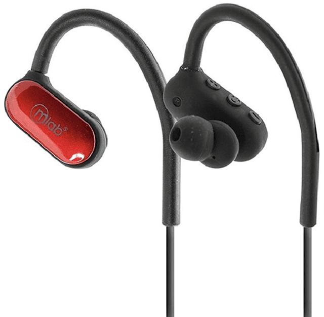 Microlab Sport Wireless Pulse Earbuds - Red