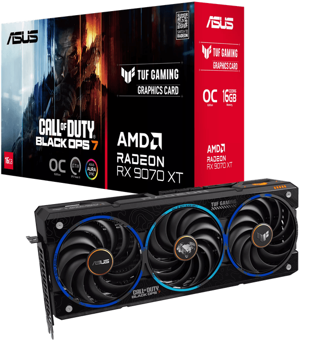 ASUS TUF Gaming Radeon RX 9070 XT 16GB GDDR6 OC Edition (clone) [TUF-RX9070XT-O16G-GAMING / 90YV0L76-M0AA00]