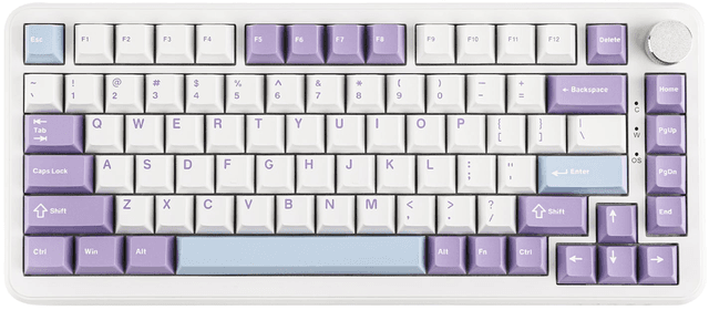 Ajazz AK820 Max - Purple White Blue (Magnetic Switch)