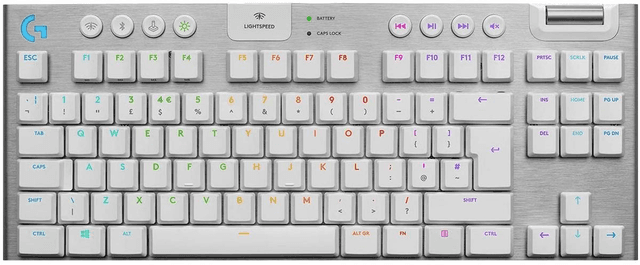 Logitech G915 TKL LightSpeed Wireless RGB - Blanco (920-009660)