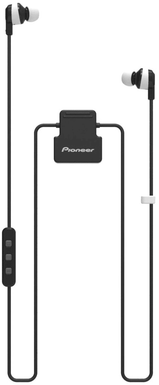 Pioneer iRONMAN Wireless Sports Earphones - Negro/Blanco (SE-IM5BT)