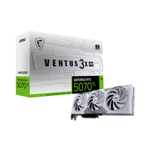 MSI GeForce RTX 5070 Ti 16G VENTUS 3X PZ OC [G507T-16V3ZC]