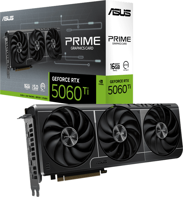 ASUS PRIME GeForce RTX 5060 Ti 16GB GDDR7 [PRIME-RTX5060TI-16G]