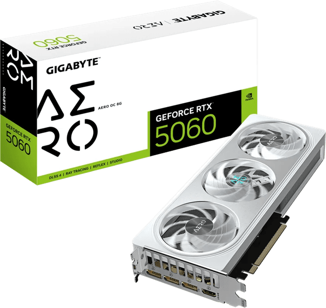 Gigabyte GeForce RTX 5060 AERO OC 8G [GV-N5060AERO OC-8GD]