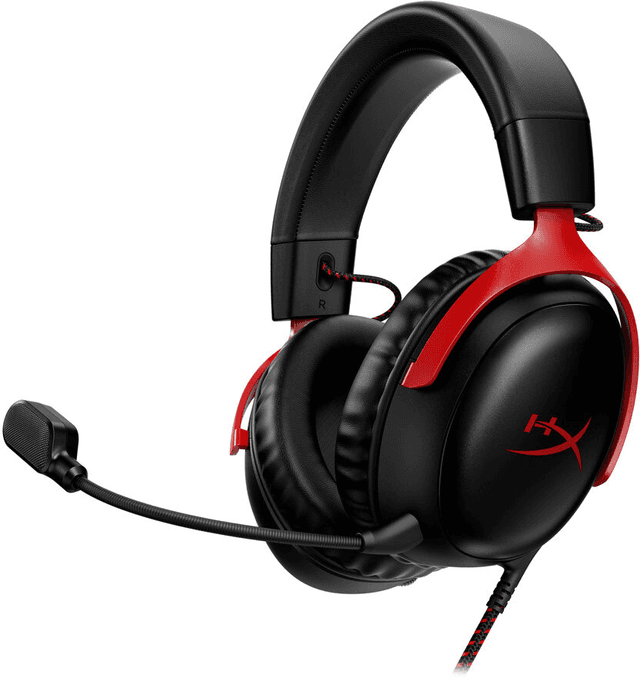 HyperX Cloud III - Black / Red (727A9AA)