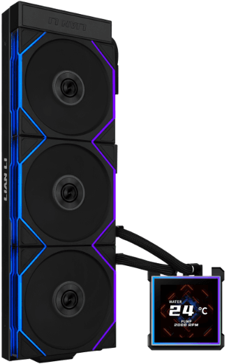 Lian Li Hydroshift II LCD-S 360 TL - Black [GHS2LCDS36TB]