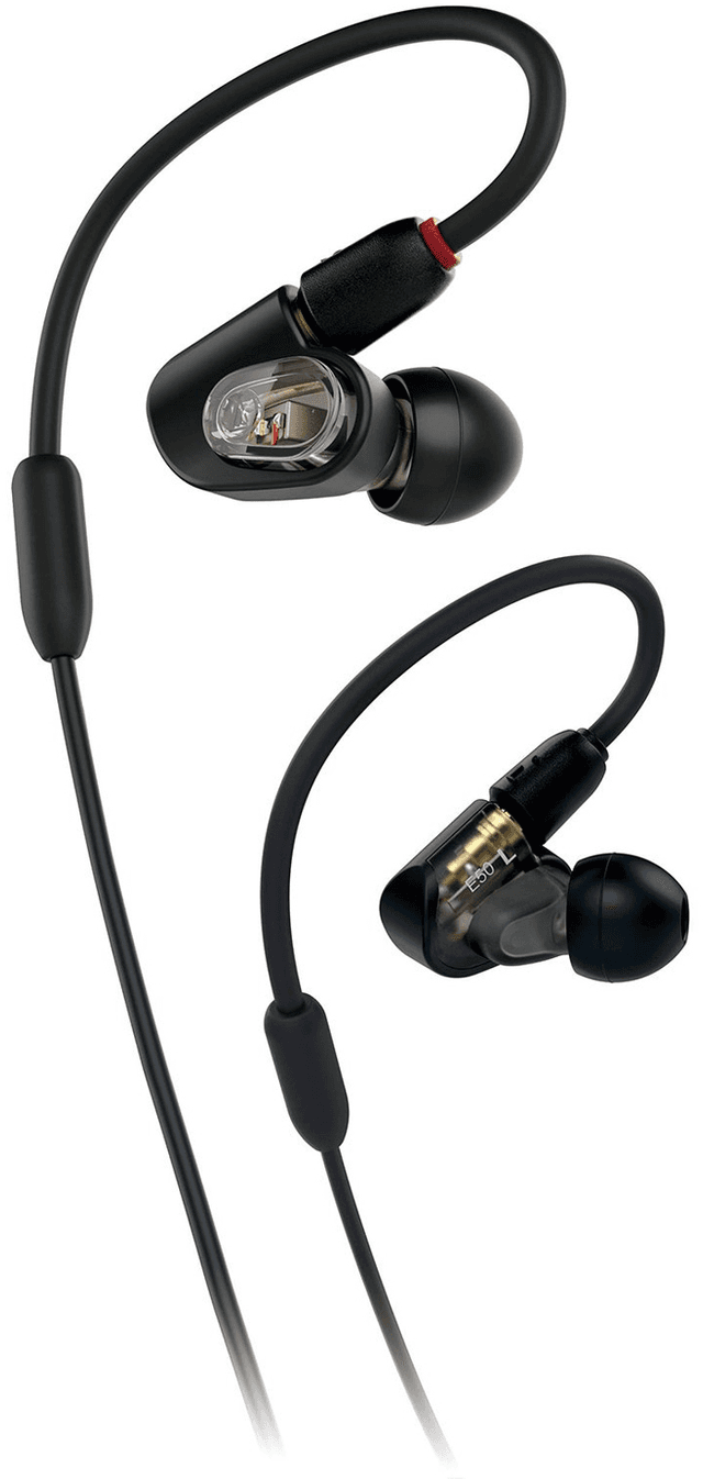 Audio-Technica Professional In-Ear Monitor Headphones (ATH-E50)