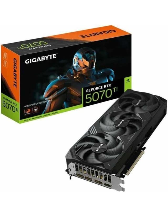 Gigabyte GeForce RTX 5070 Ti WINDFORCE OC SFF 16G [GV-N507TWF3OC-16GB]