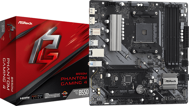 ASRock B550M Phantom Gaming 4