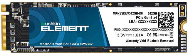 Mushkin Element 512 GB (MKNSSDEV512GB-D8-MX)