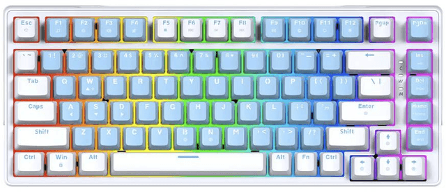 Fantech ATOM X83 MK612 AME Edition - Blue/White / Rosie Switches